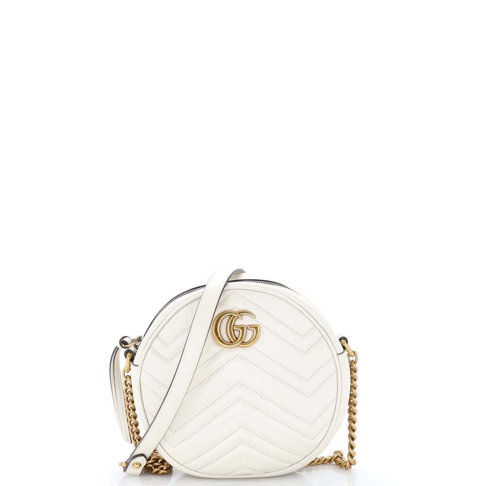 Gucci Gg Marmont Round Shoulder Bag #267731G10B